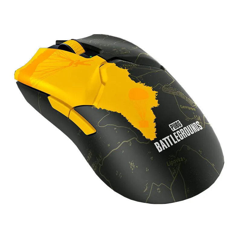 Gaming mouse Razer Viper V2 Pro Pubg Battlegrounds Edition, black/yellow