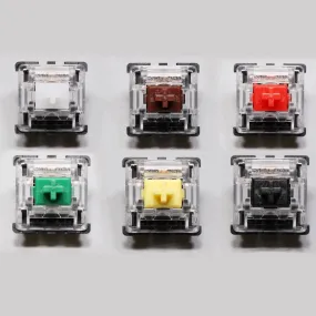 gateron switch 3pin 5pin rgb blue red black brown green clear yellow for custom mechnical keyboard xd64 xd60 eepw84 gh60