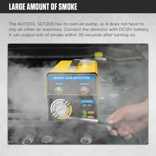GT-SDT205 Autool  Car Smoke Leak Detector