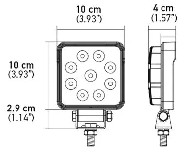 Hella ValueFit LED Cube Lights 357103002