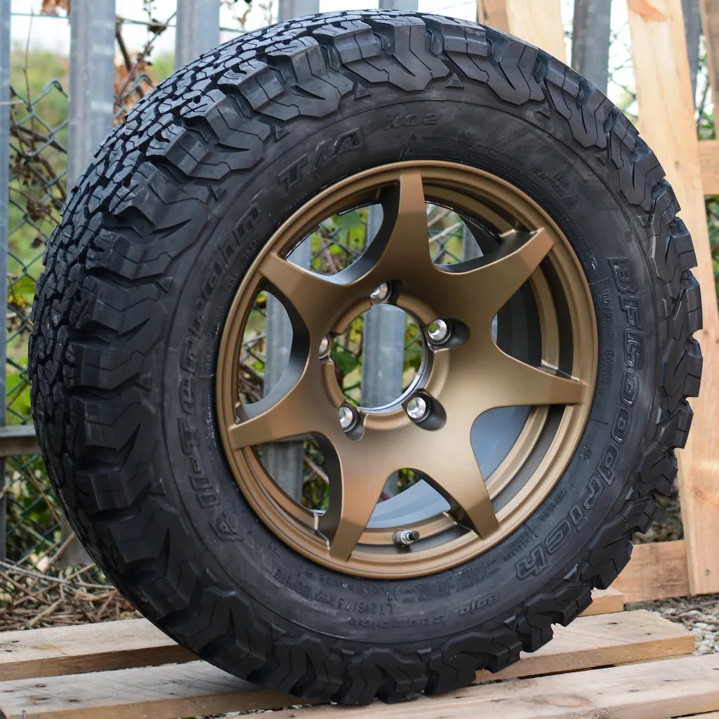HIGH PEAK J-02 Wheel & Tyre Package for Suzuki Jimny (1998 )