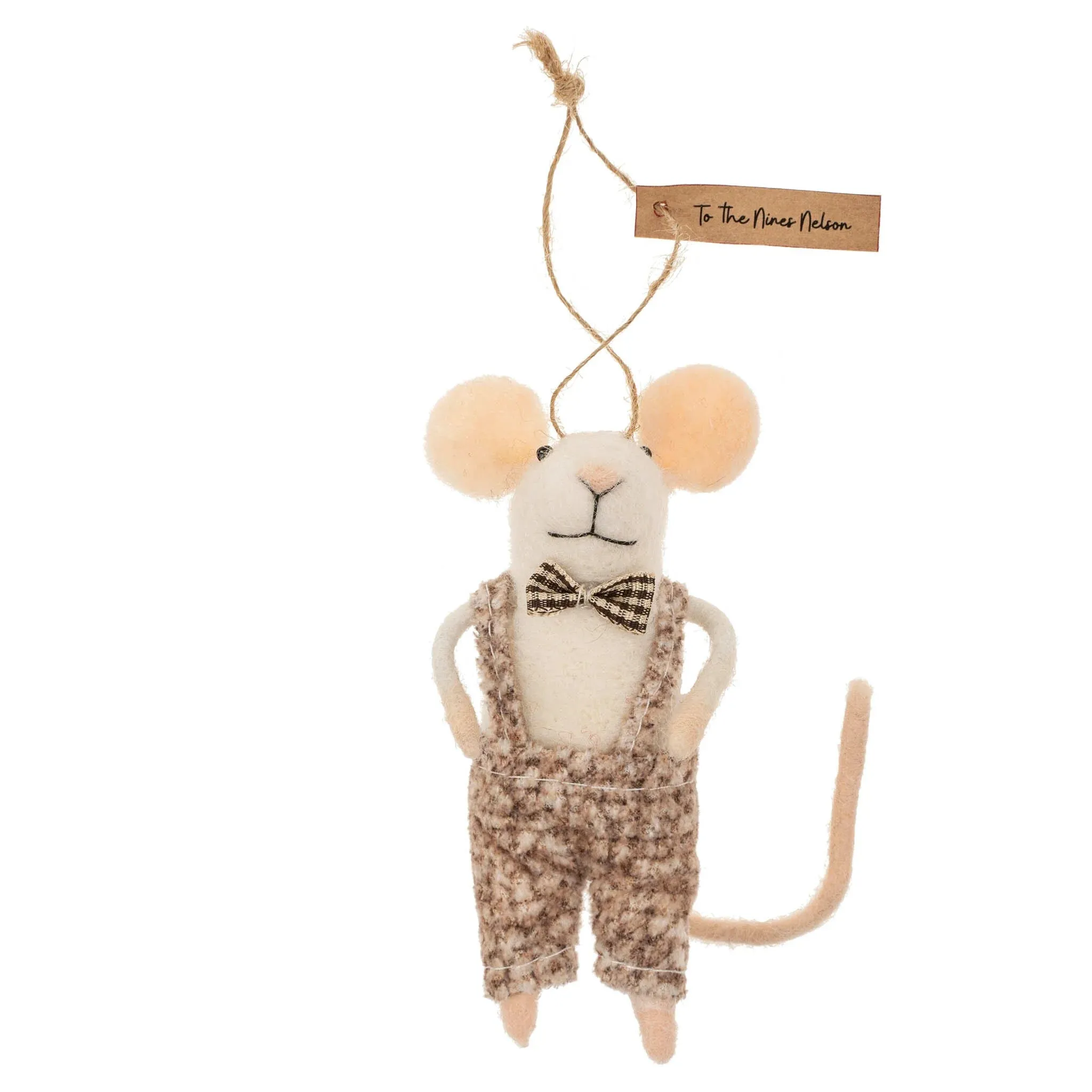 Holiday Felt Mice Ornaments