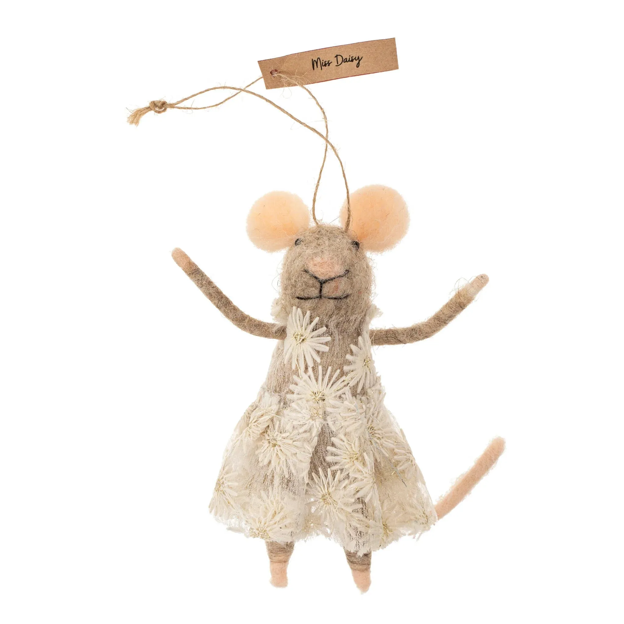 Holiday Felt Mice Ornaments