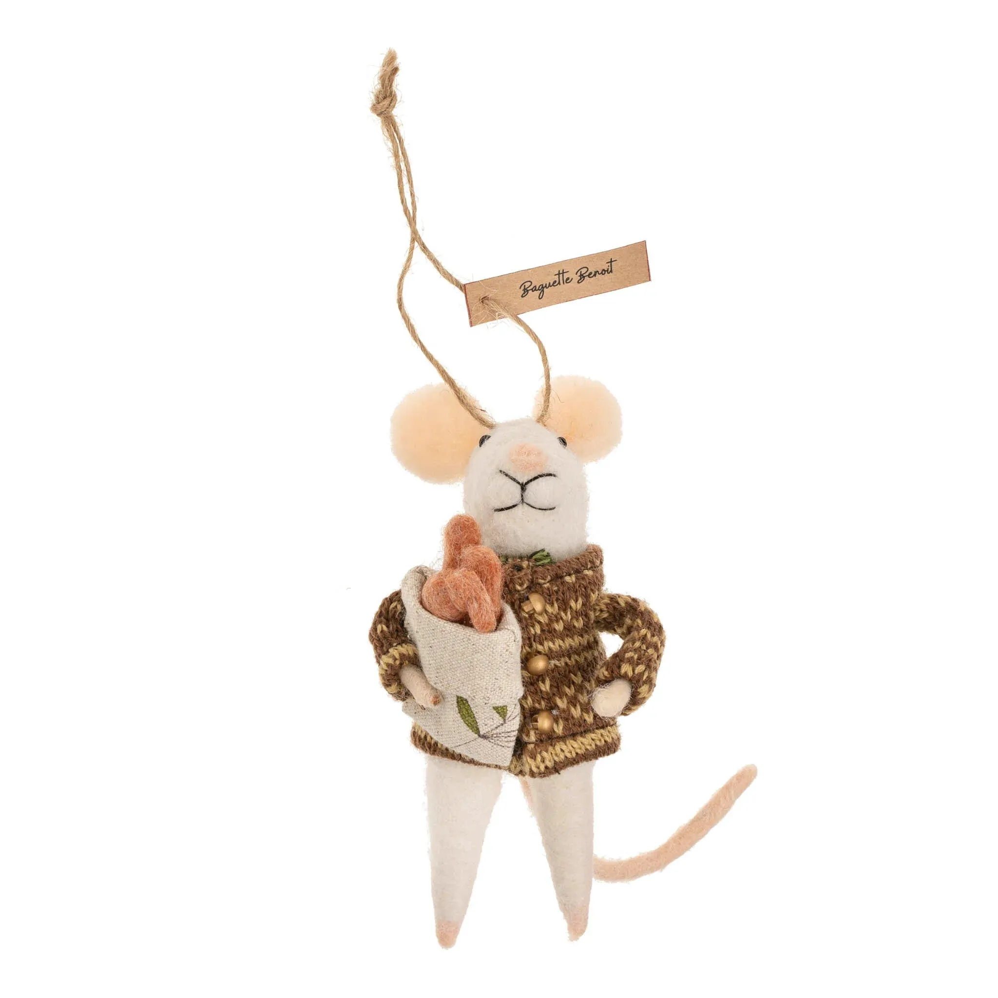 Holiday Felt Mice Ornaments
