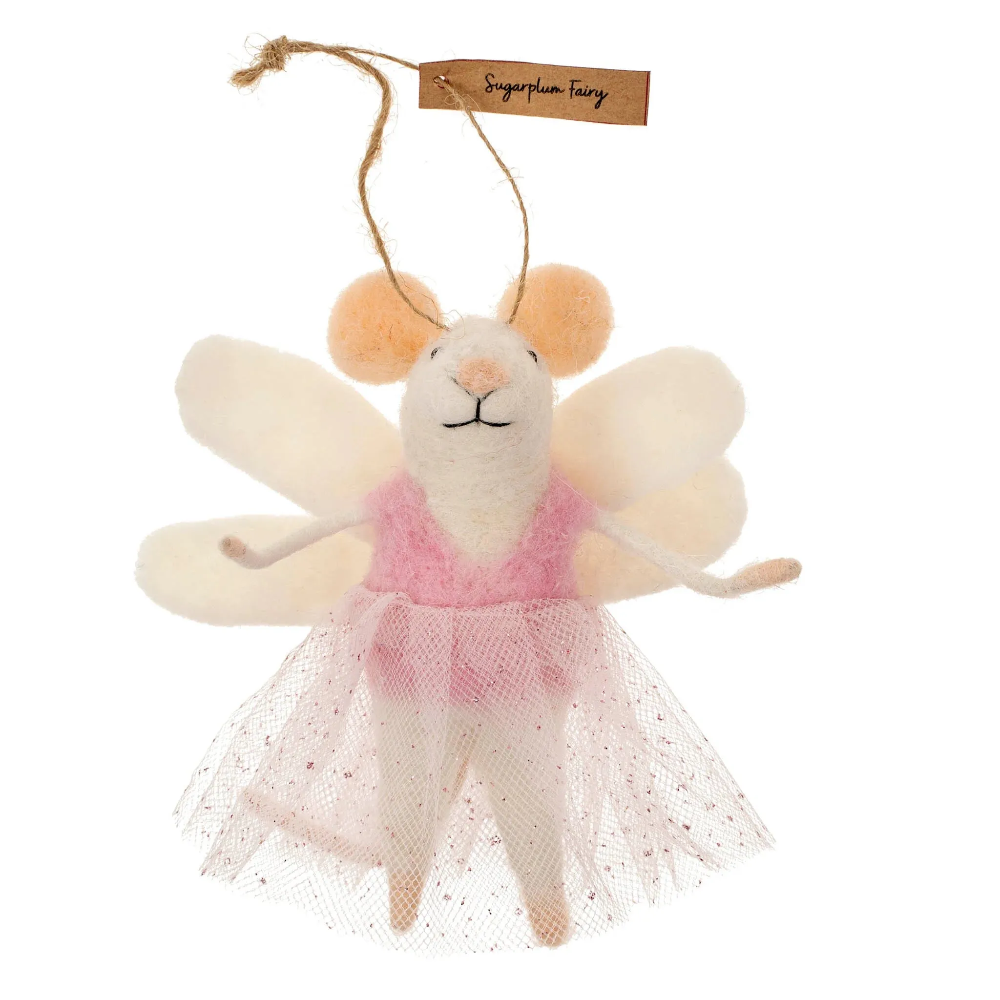 Holiday Felt Mice Ornaments