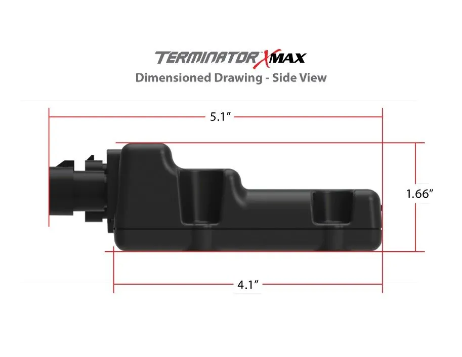 HOLLEY EFI TERMINATOR X MAX 550-919 - LS1/LS6 -- 24x Crank - 1x Cam - EV6 Injectors - Transmission Control - 3.5 in. Touchscreen