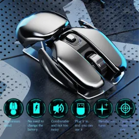 【HOT!】Wireless Mouse Metal Receiver Lightweight ZD-020