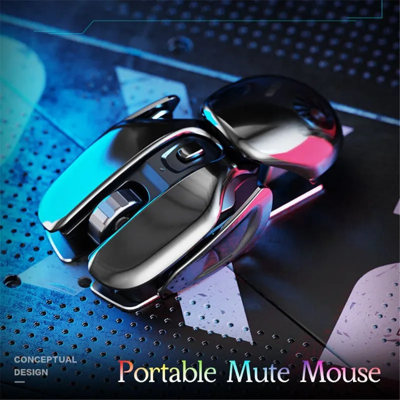 【HOT!】Wireless Mouse Metal Receiver Lightweight ZD-020