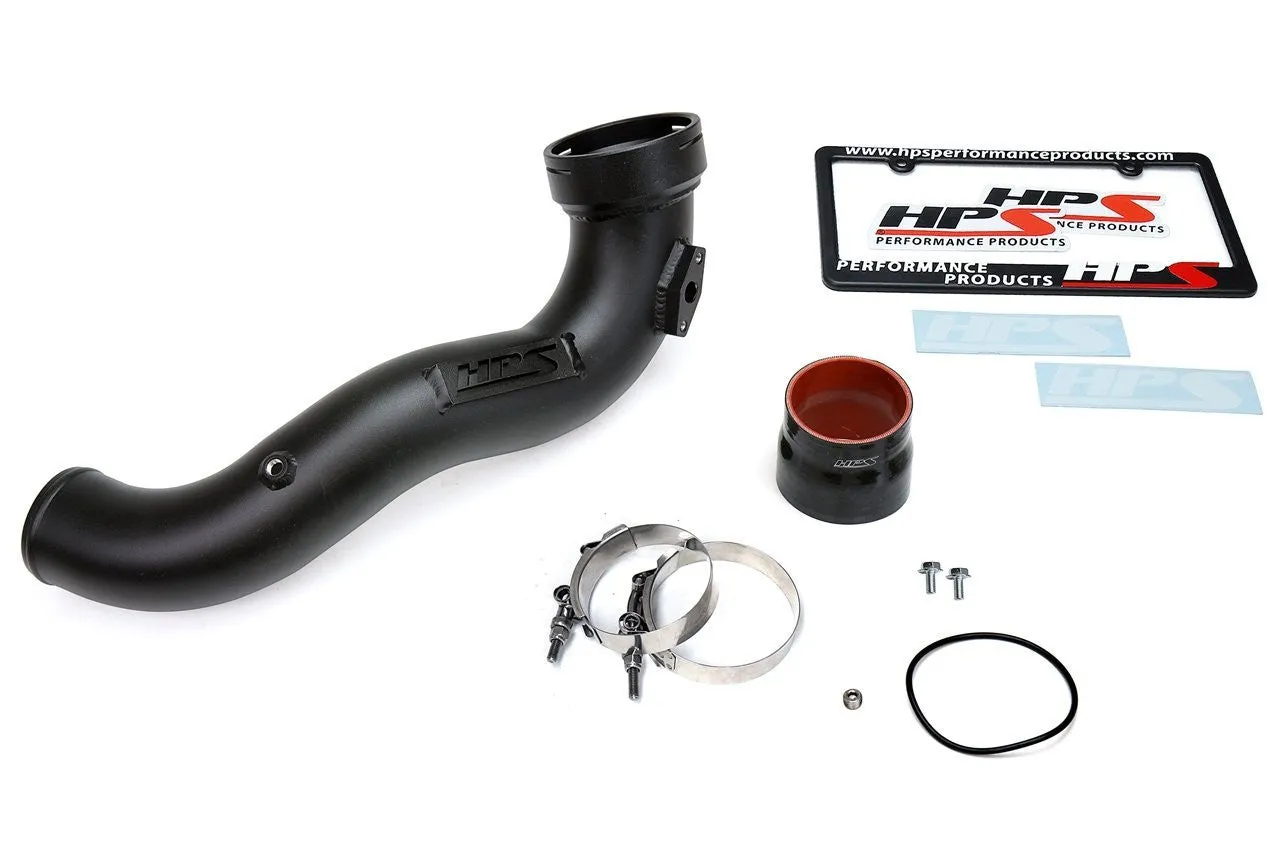 HPS Intercooler Pipe 17-107WB BMW X1 xDrive35i 2013-15 Black