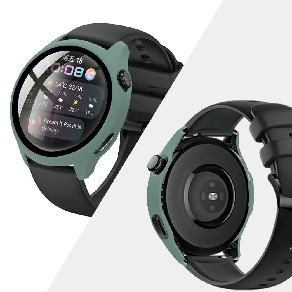 Huawei Watch 3 simple frame   tempered glass - Green