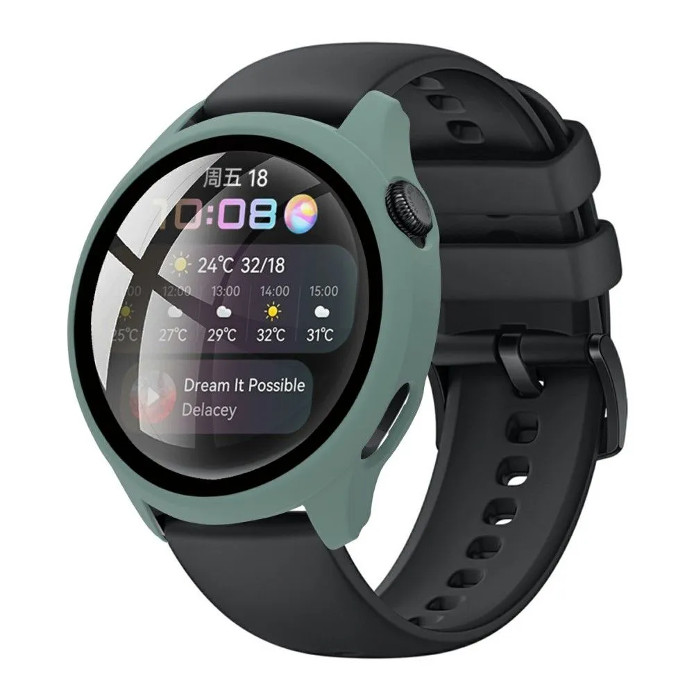 Huawei Watch 3 simple frame   tempered glass - Green
