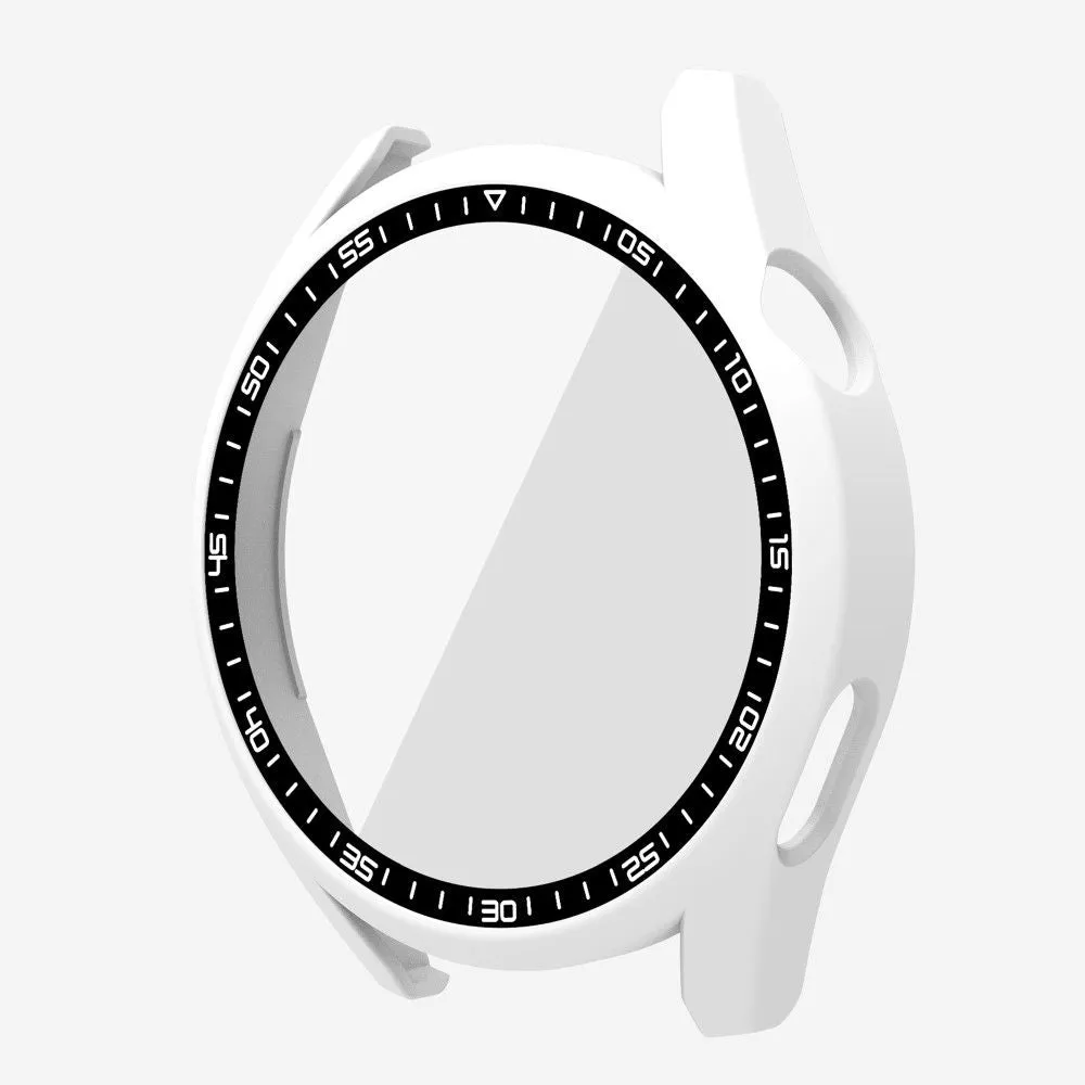 Huawei Watch GT 3 (46mm) hard cover with tempered glass - White