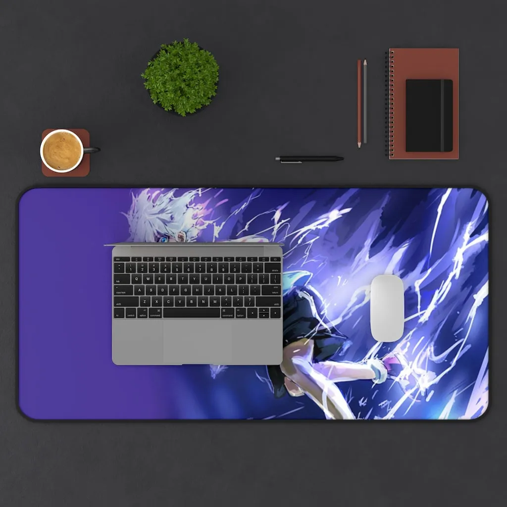 Hunter X Hunter anime Mouse Pad /Desk Mat -  Killua ( lightening mode)