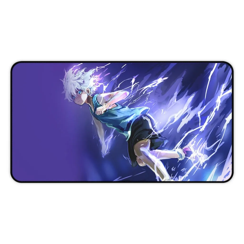 Hunter X Hunter anime Mouse Pad /Desk Mat -  Killua ( lightening mode)