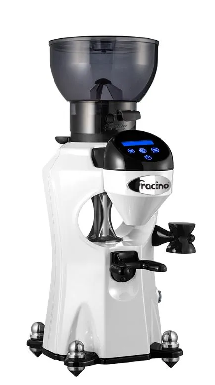 Iconic On Demand Coffee Grinder, White Finish