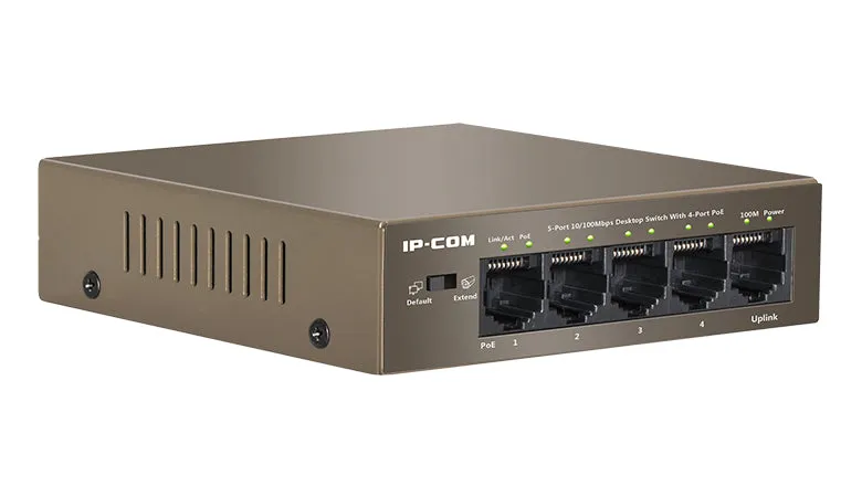 IP Com Poe Switch 5 Port  F1105P-4-63W
