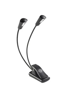 K&M Music stand light »Double2 LED FlexLight« - black