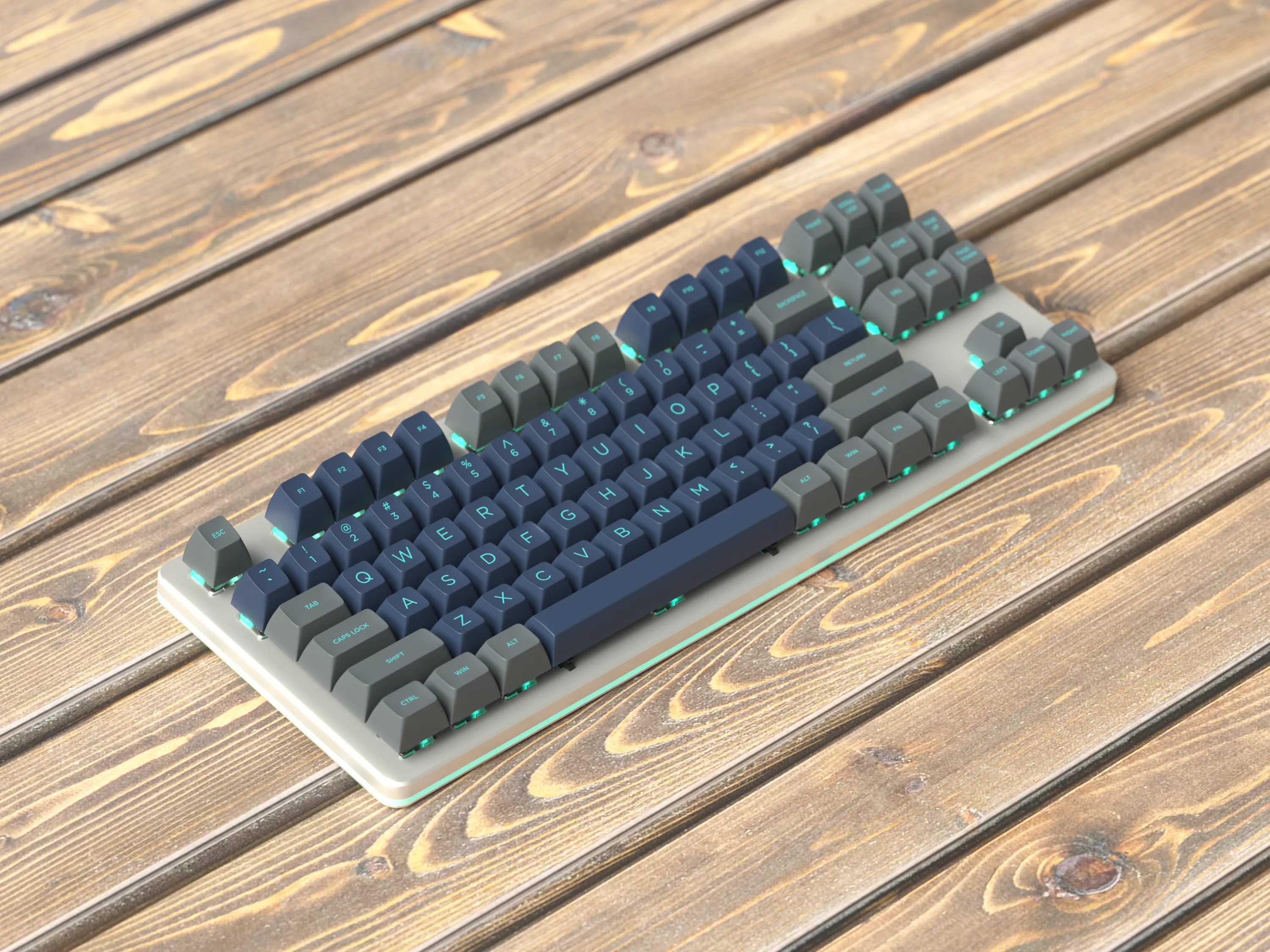 Keyboard & Keycap Discount Bundle - Gemini & SA Calm Depths