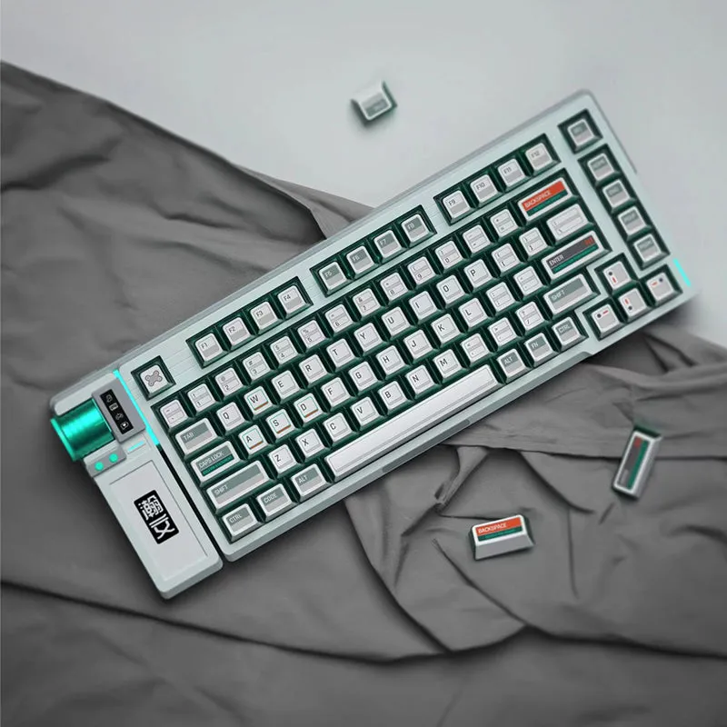 Keytok CTRL Series Cyberpunk Style OEM Profile PBT Keycap Set