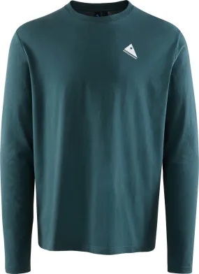 Klättermusen Men&#x27;s Runa Rain Mouse Long Sleeve Tee Dark Deep Sea | Buy Klättermusen Men&#x27;s Runa Rain Mouse Long Sleeve Tee Dark Deep Sea here | Outnorth