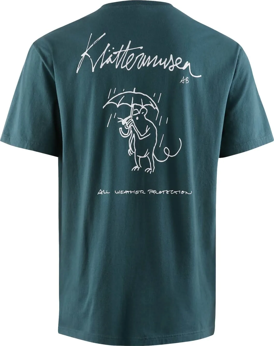 Klättermusen Men&#x27;s Runa Rain Mouse Short Sleeve Tee Black Plum | Buy Klättermusen Men&#x27;s Runa Rain Mouse Short Sleeve Tee Black Plum here | Outnorth
