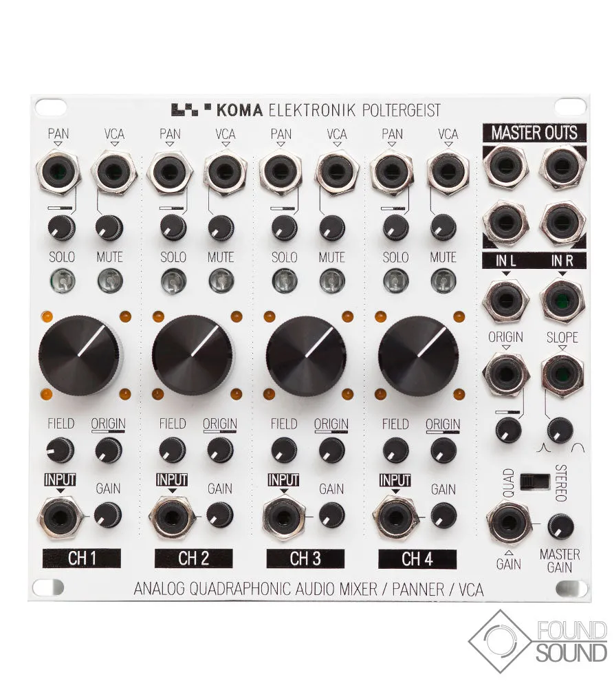 KOMA Elektronik Poltergeist - Quadraphonic Mixer