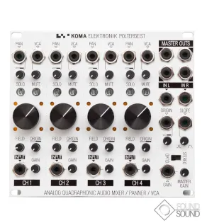KOMA Elektronik Poltergeist - Quadraphonic Mixer