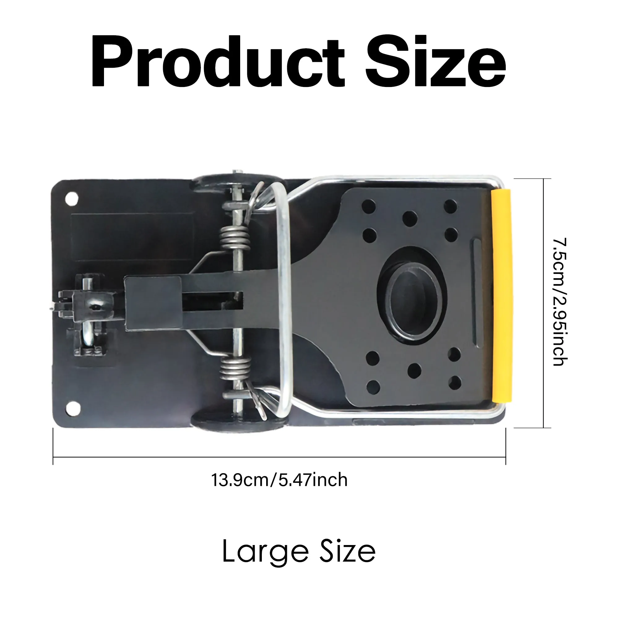 Large Snap Traps for Rats (6 Pack)