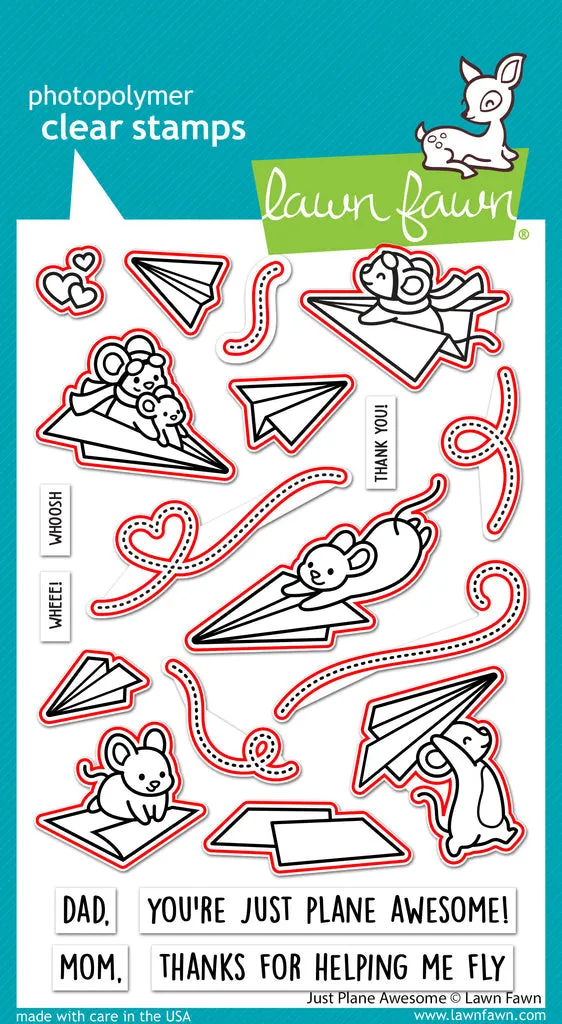 LAWN FAWN: Just Plane Awesome | Lawn Cuts Die