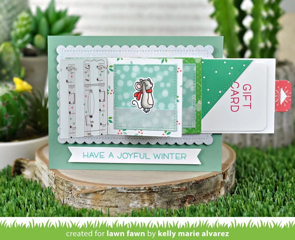 LAWN FAWN: Mice on Ice | Stamp
