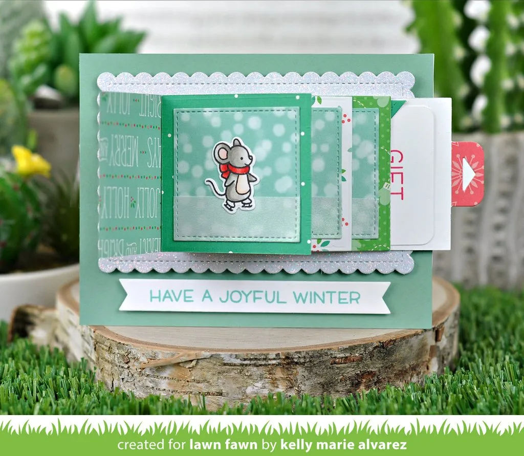 LAWN FAWN: Mice on Ice | Stamp