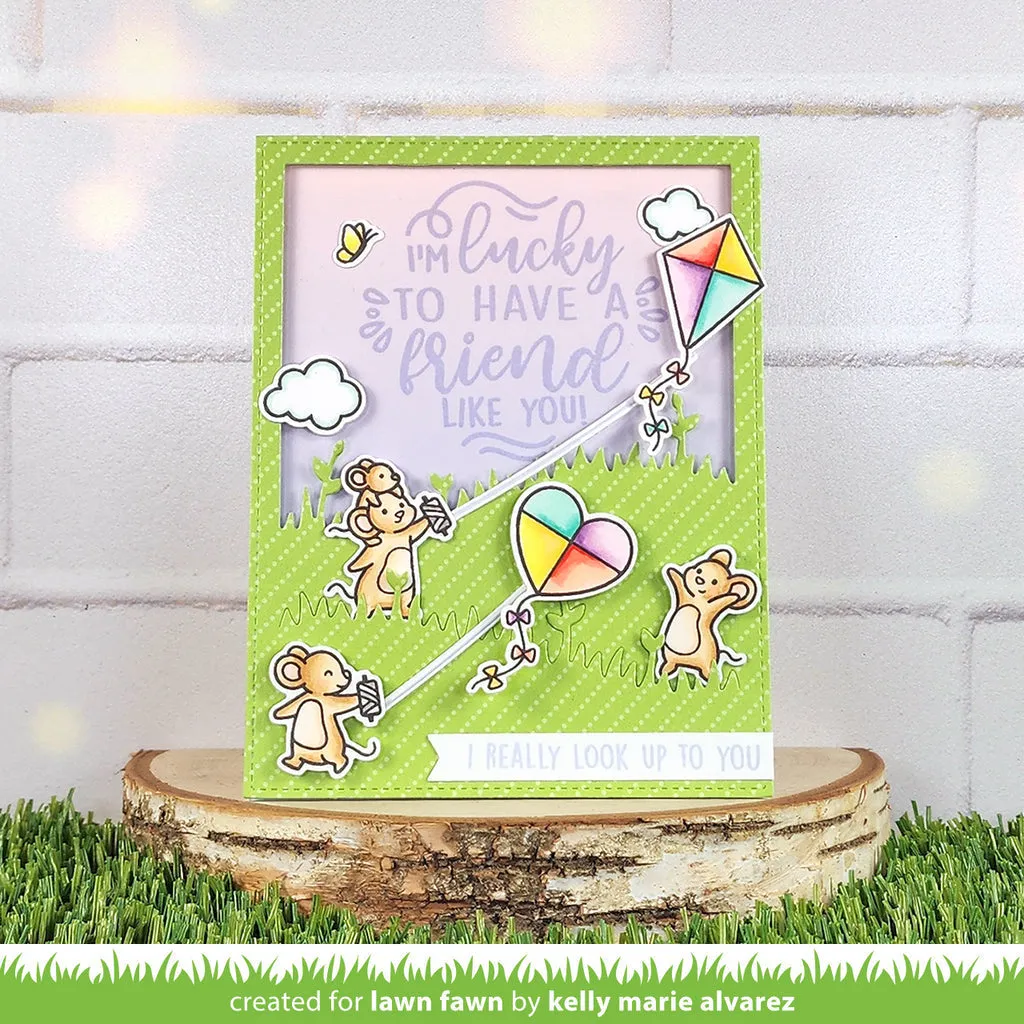 LAWN FAWN: Whoosh, Kites | Stamp