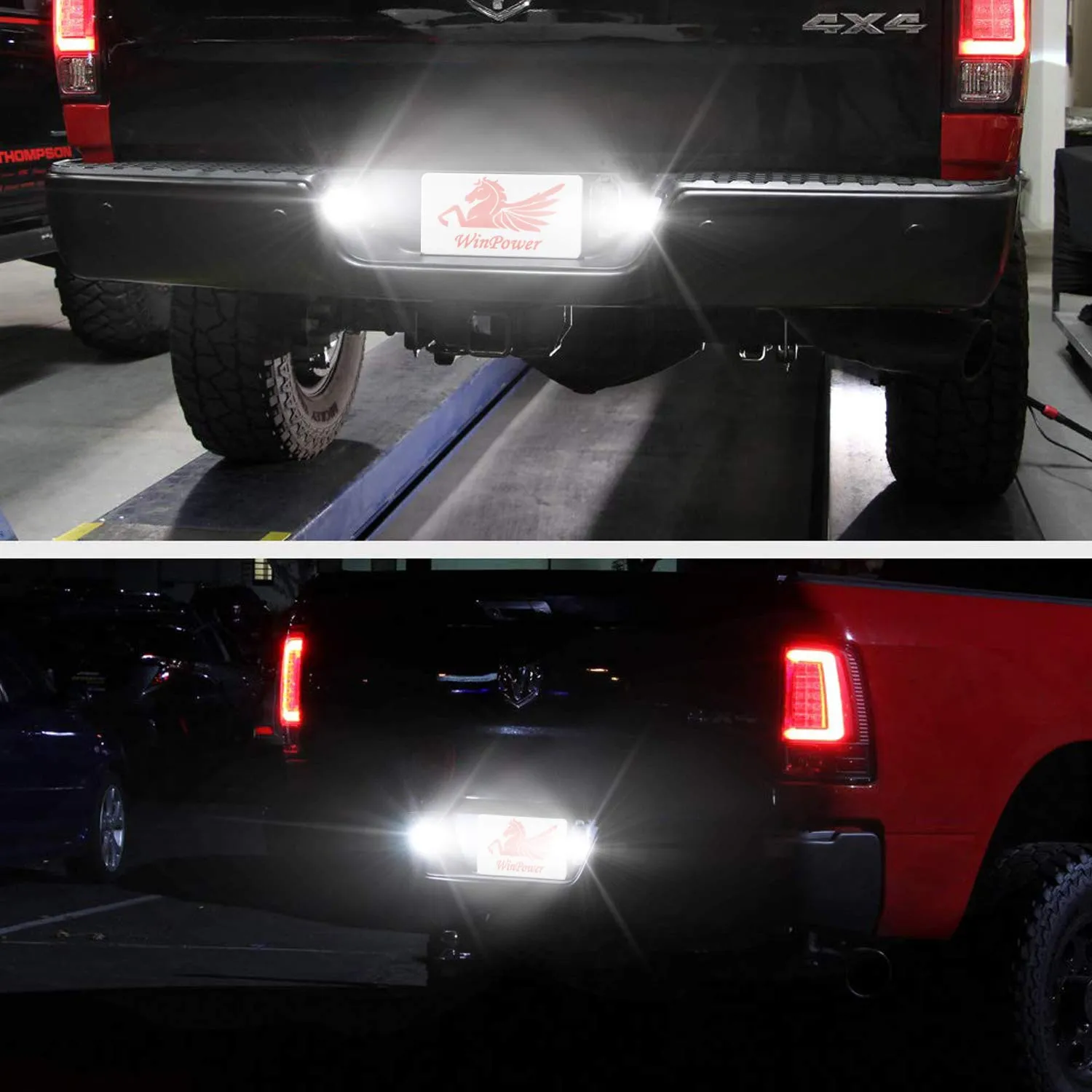 LED License Plate Lights 18 SMDs for Dodge RAM 1500/2500/3500 2003-2018