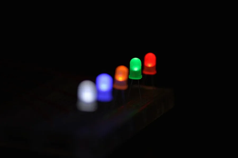 LED Pack (50 pcs) Diffused 5mm