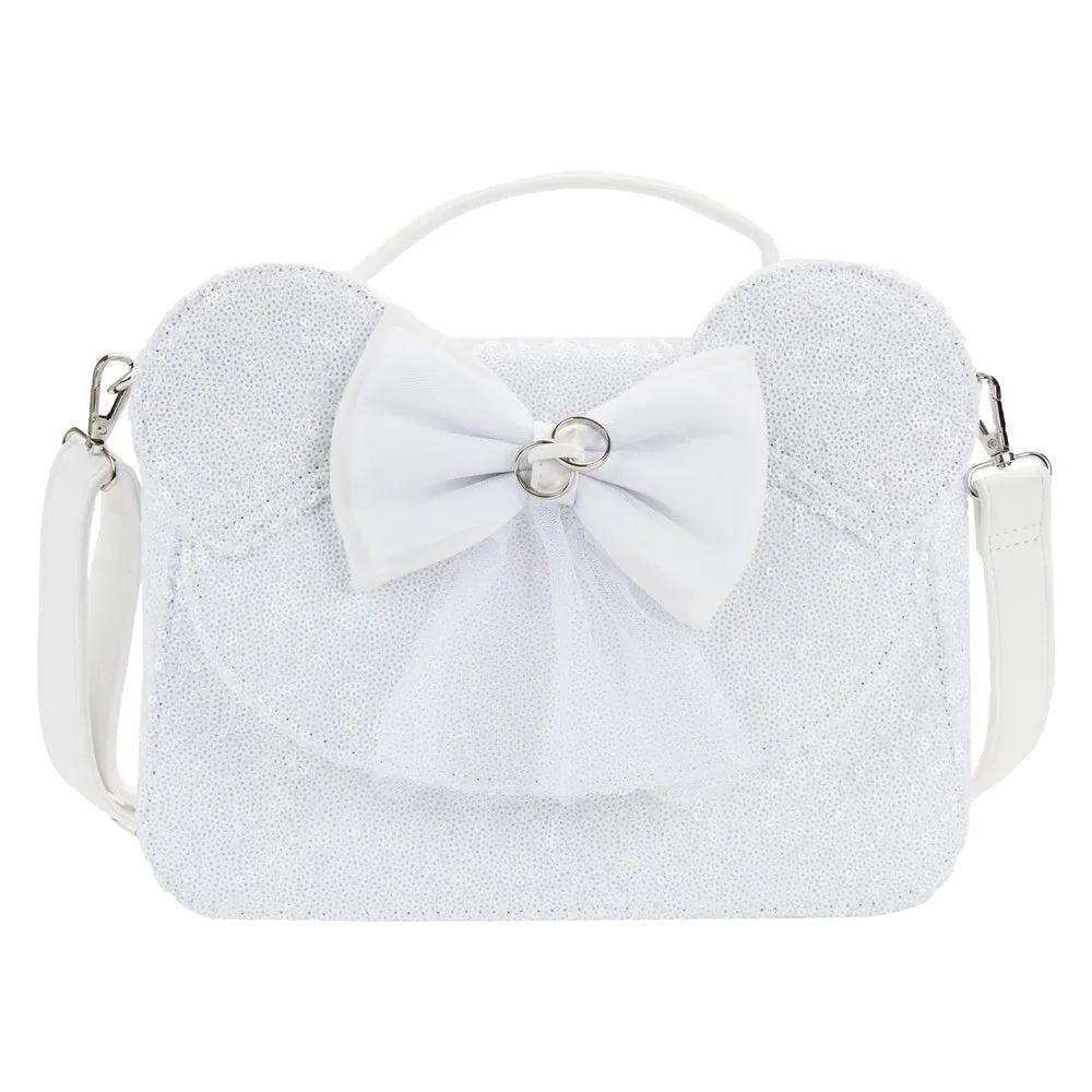 LF Disney Minnie Sequin Wedding CrossBody Bag