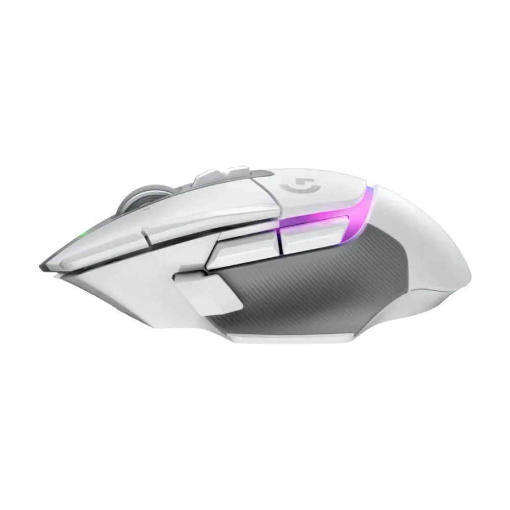 Logitech G502 X PLUS LIGHTSPEED Wireless Gaming Mouse, White