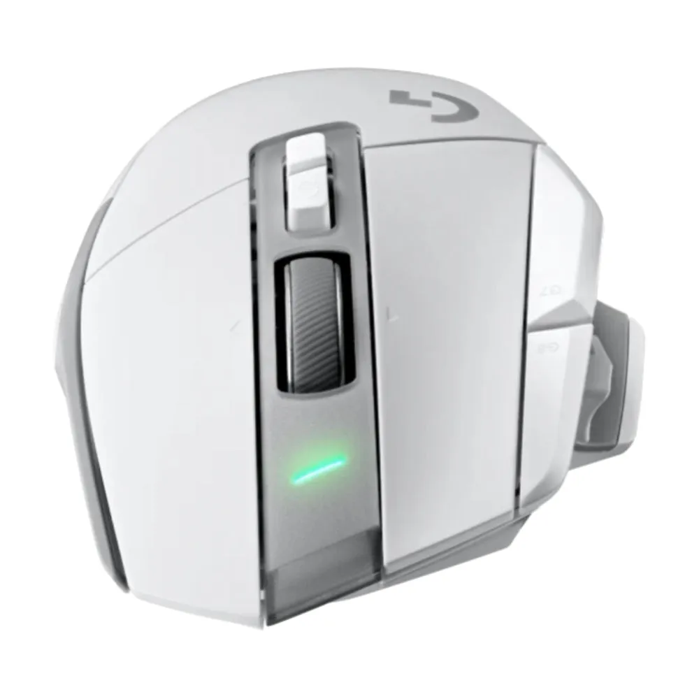 Logitech G502 X PLUS LIGHTSPEED Wireless Gaming Mouse, White