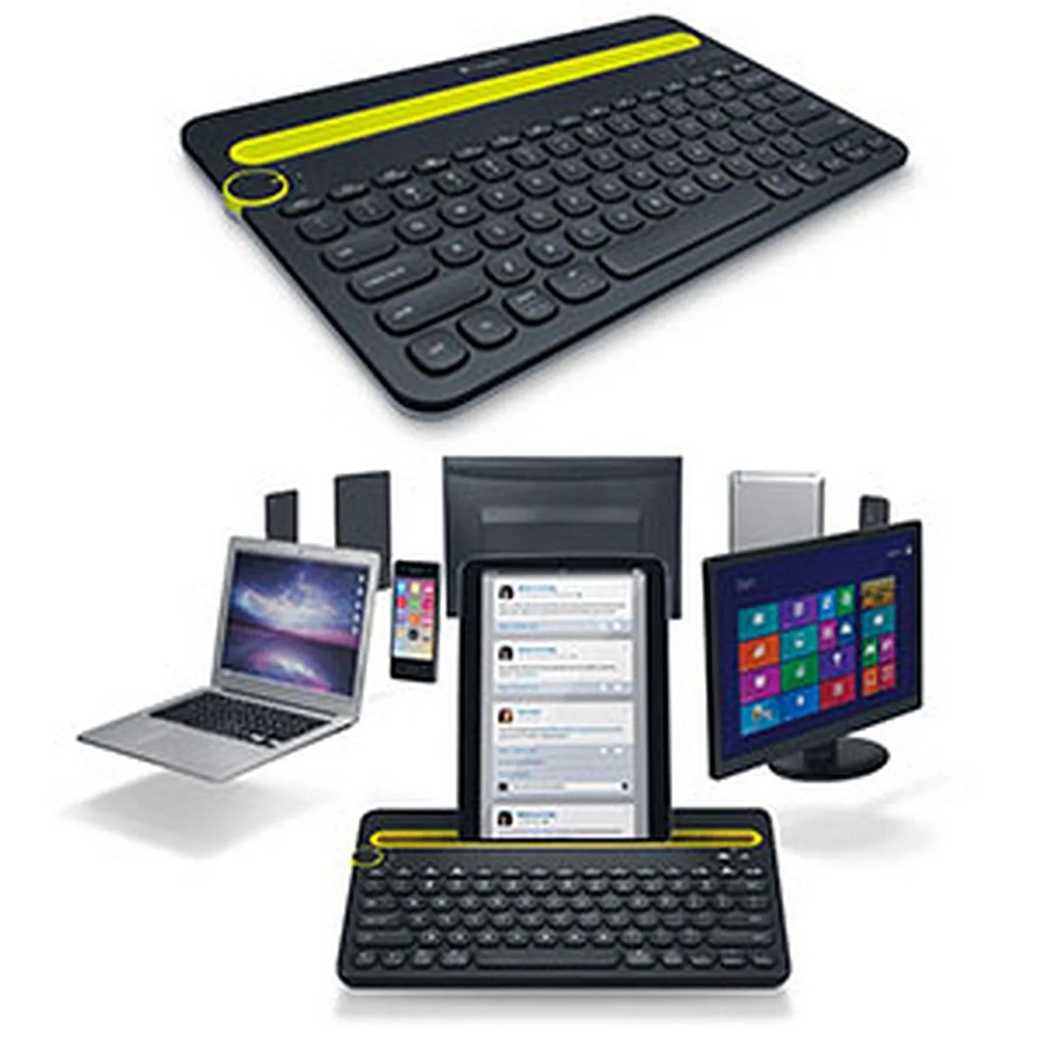 Logitech K480 Bluetooth Multi-Device Keyboard