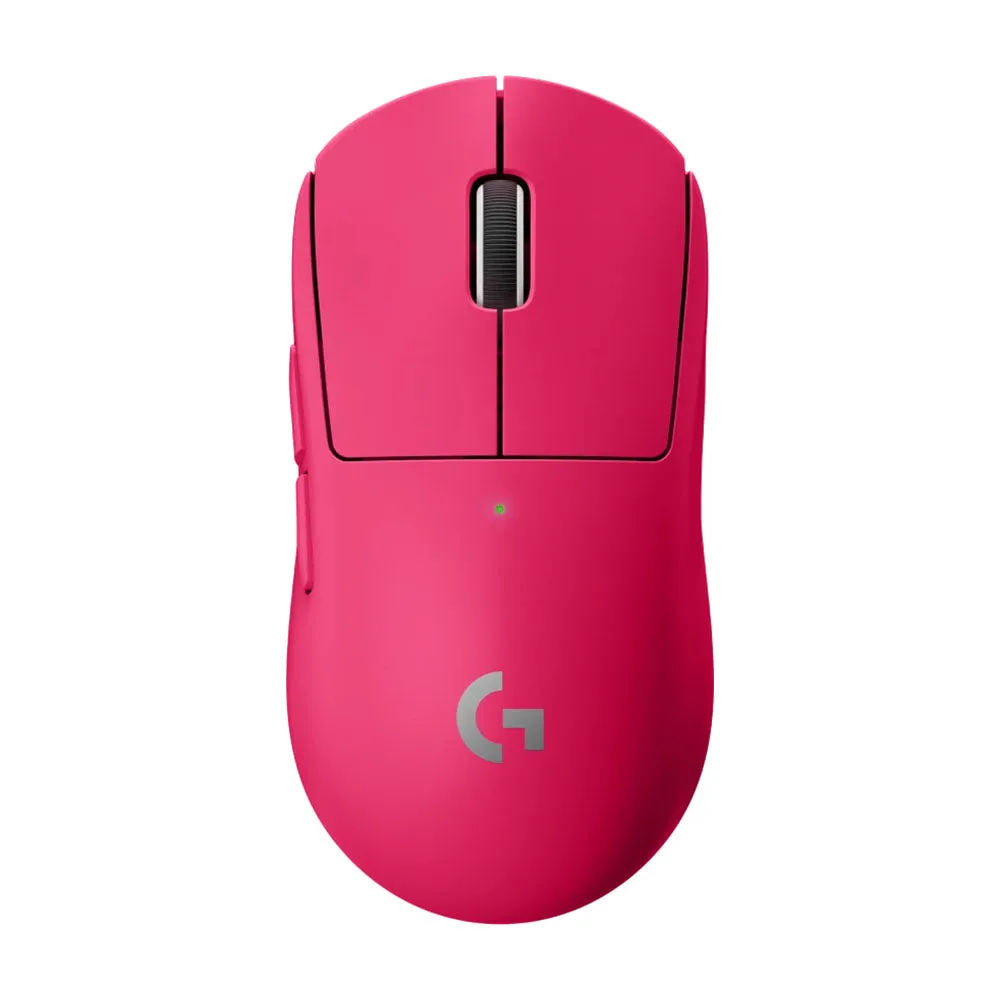 Logitech PRO X SUPERLIGHT wireless gaming mouse, pink