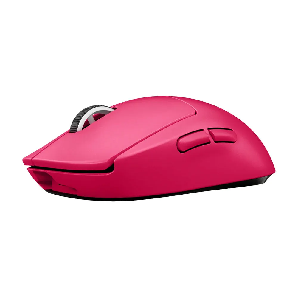 Logitech PRO X SUPERLIGHT wireless gaming mouse, pink