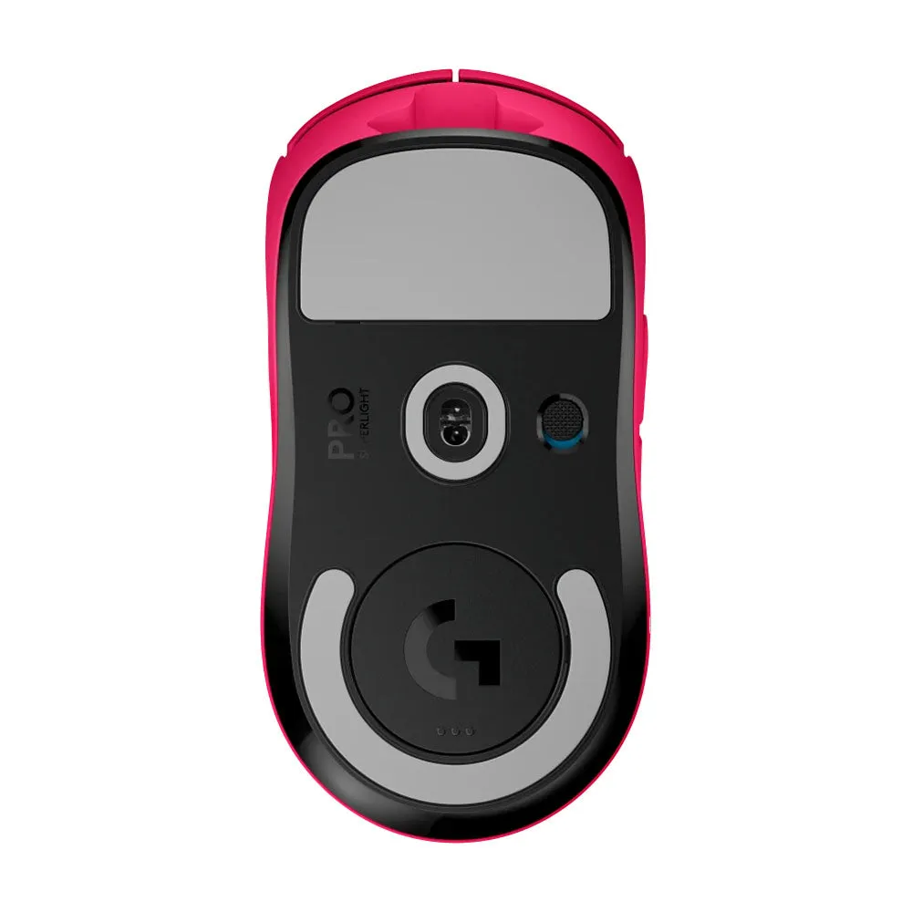 Logitech PRO X SUPERLIGHT wireless gaming mouse, pink