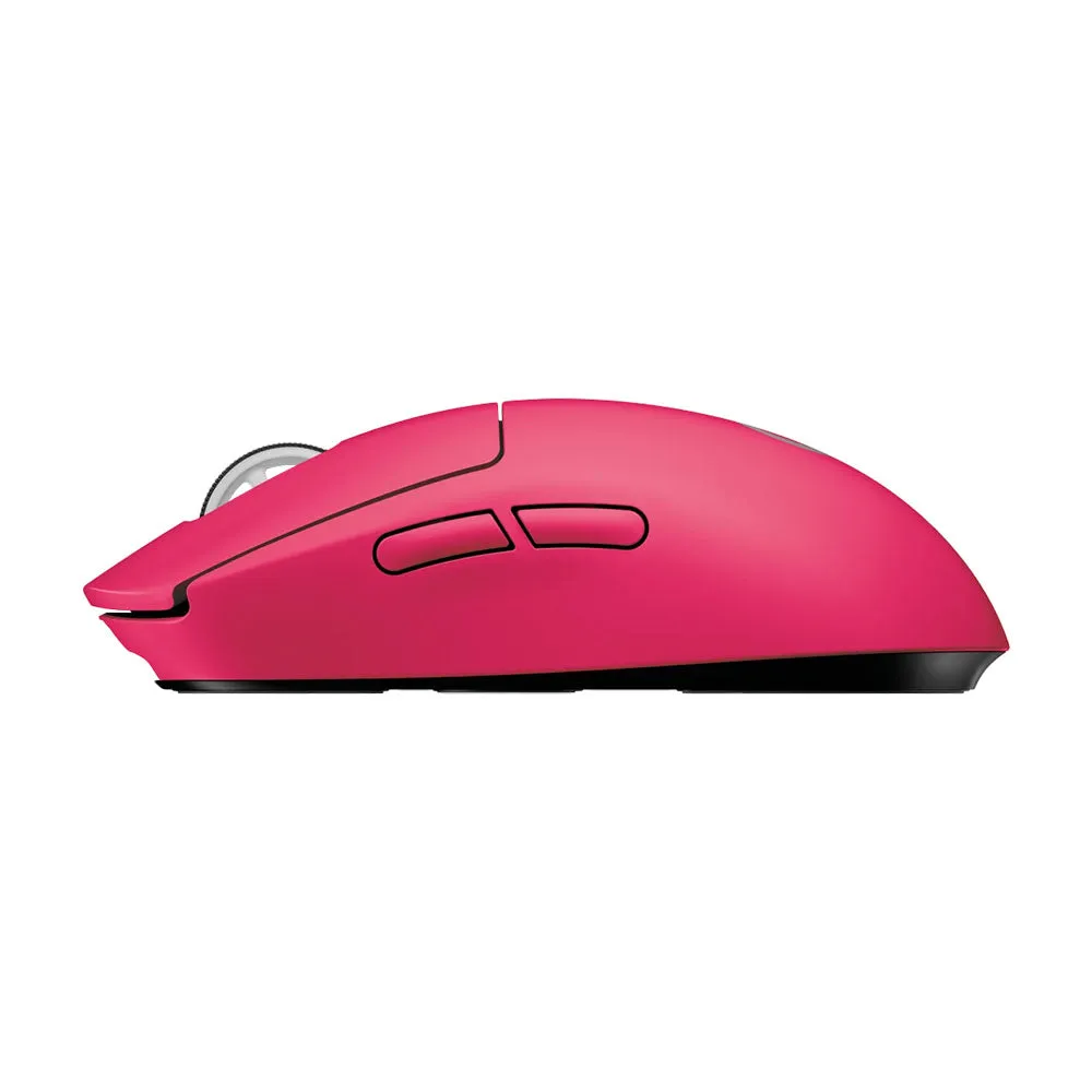 Logitech PRO X SUPERLIGHT wireless gaming mouse, pink