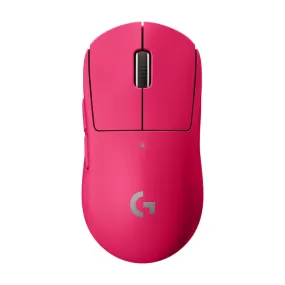 Logitech PRO X SUPERLIGHT wireless gaming mouse, pink