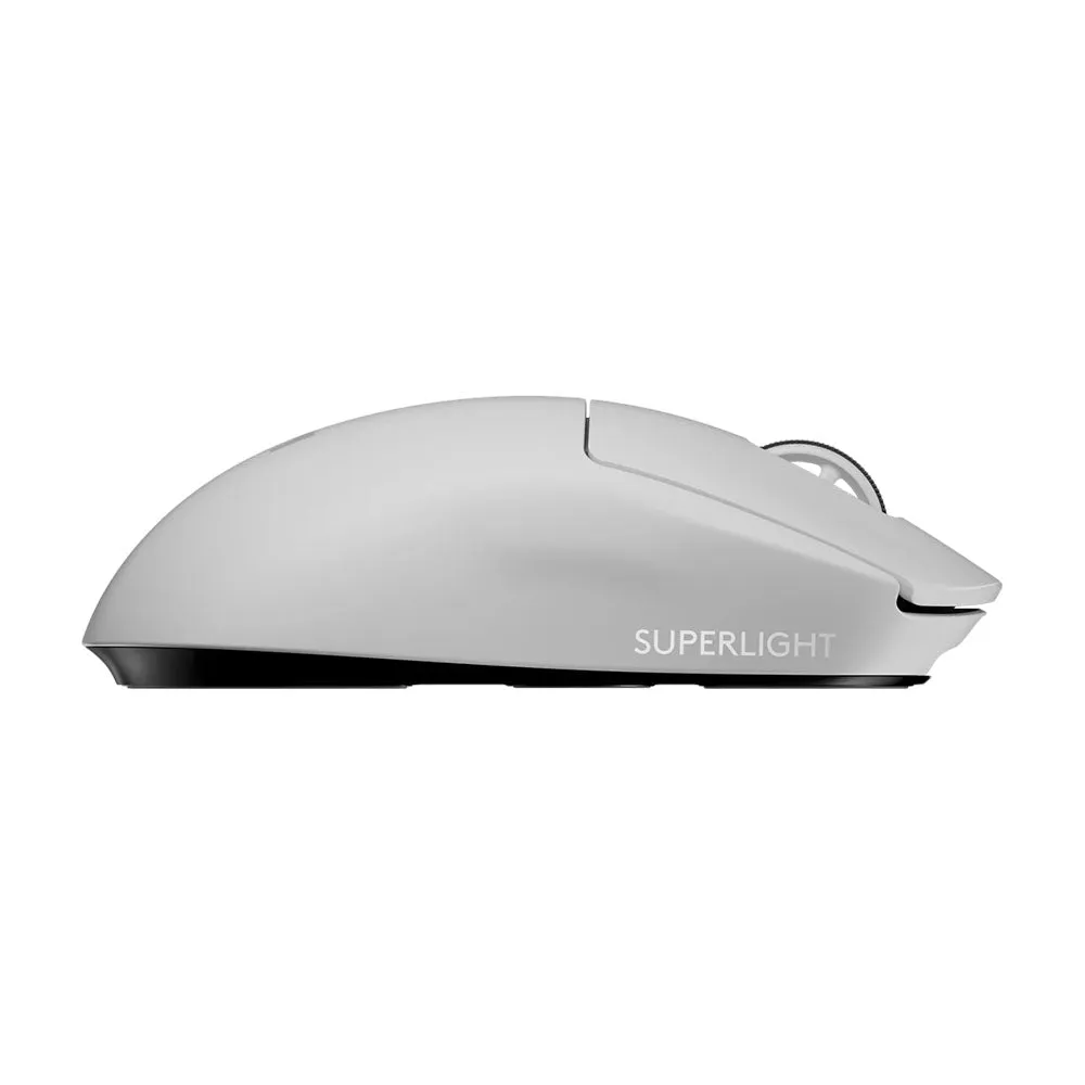 Logitech PRO X SUPERLIGHT wireless gaming mouse, white