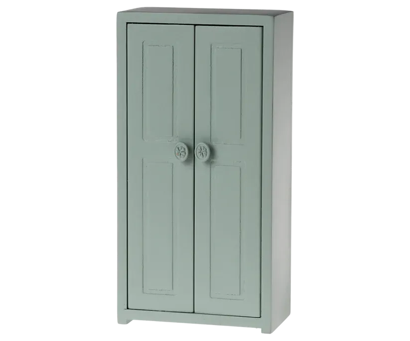 Maileg Closet, Mouse - Soft blue