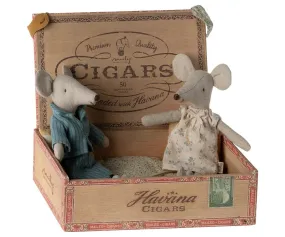 Maileg | Mum & Dad in Cigar Box
