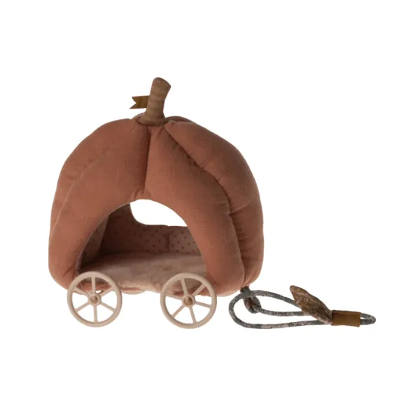Maileg Pumpkin Carriage, Mouse