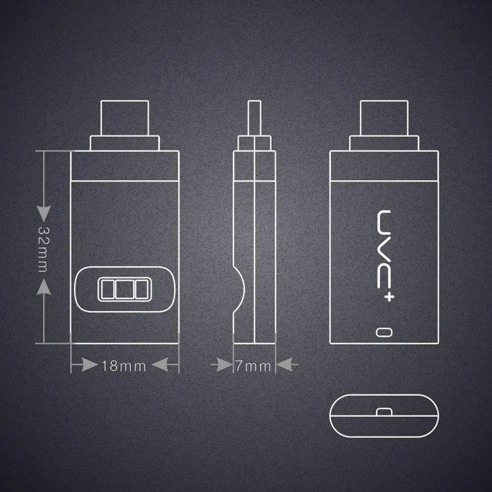 Mini usb ultraviolet germicidal light