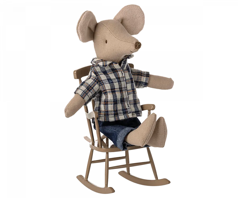 Mouse Rocking Chair - Light Brown