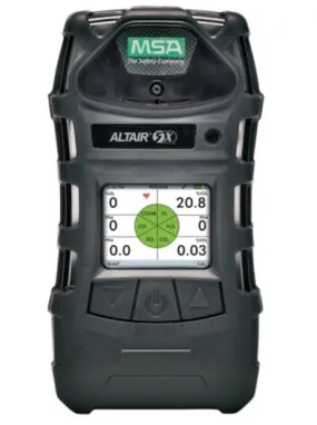 MSA 10116924 ALTAIR 5X Detector Mono (LEL,O2,CO,H2S), (UL), Charcoal, Instrument Only | No Sales Tax and Free Shipping